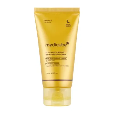 [MEDICUBE] Kojic Turmeric Night Wrapping Mask – 75ml