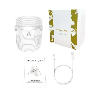 [Gangnam Isle] 7-Color LED Therapy Face Mask – Wireless Skin Treatment