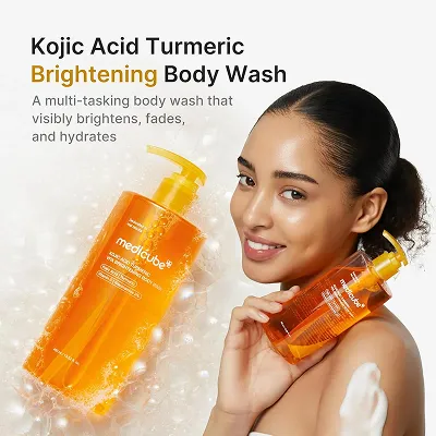 [MEDICUBE] Kojic Acid Turmeric Niacinamide Body Wash 400ml — view 3