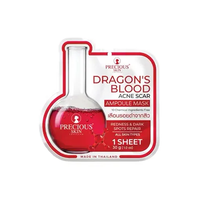 [PRECIOUS SKIN] Dragon Blood Acne Scar Ampoule Mask 30g