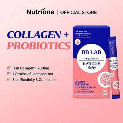 [BB LAB] Low Molecular Collagen Probiotics 60g (2g × 30 Sticks) — view 3