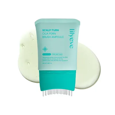 [LILY EVE] SCALP:TURN CICA PDRN Brush Ampoule 100 ml