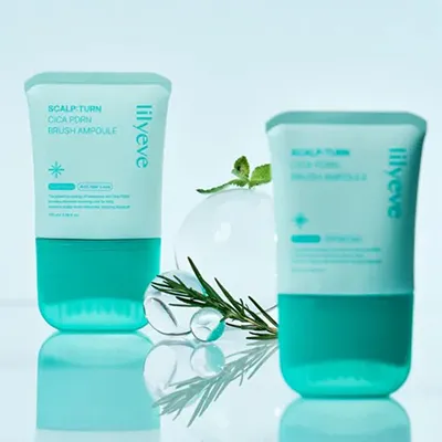 [LILY EVE] SCALP:TURN CICA PDRN Brush Ampoule 100 ml — view 3