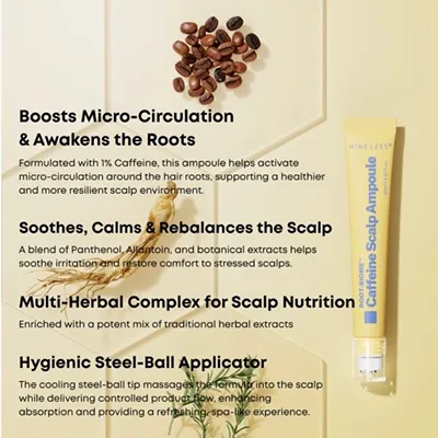 [NINELESS] Root Biome Caffeine Scalp Ampoule 20ml — view 3