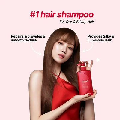 [SHISEIDO] Tsubaki Premium Moist & Repair Shampoo & Conditioner Set 450ML — view 3
