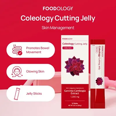 [FOODOLOGY] Coleology Cut Jelly 280g (20g × 14 Sticks) — view 3
