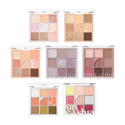 [UNLEASHIA] Glitterpedia Eye Palette (N°1 to N°7)