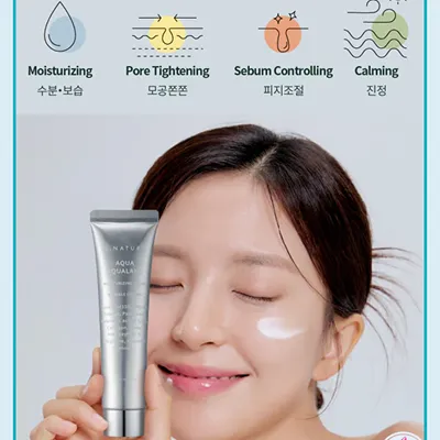 [S.NATURE] Aqua Squalane Moisturizing Cream 60ml