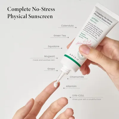 [AXIS-Y] Complete No-Stress Physical Sunscreen V.3 50ml — view 3