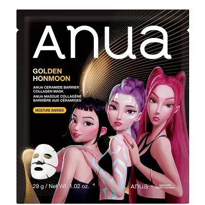 [ANUA] Golden Honmoon Ceramide Barrier Collagen Mask 29g