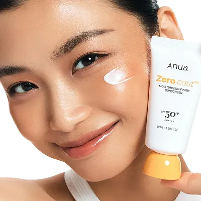 [ANUA] Zero-Cast Moisturizing Finish Sunscreen 50ml — view 3
