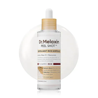[Dr.Melaxin] Peel Shot Exfoliant White Rice Ampoule 80ml