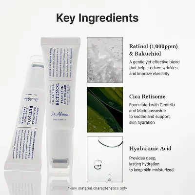 [DR.ALTHEA] Retinol Flat Iron Eye Roller 25ml