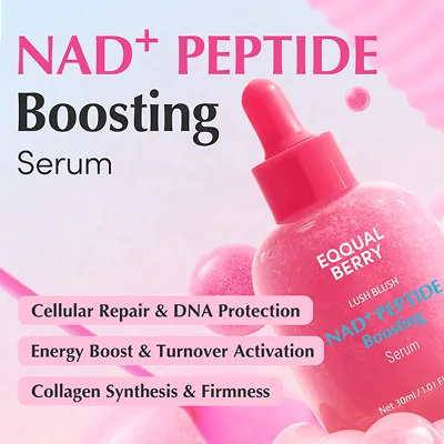 [EQQUALBERRY] NAD+ Peptide Boosting Serum 30ml