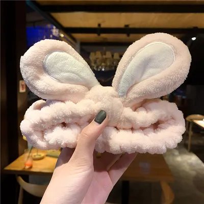 [Gangnam Isle] Korean Plush Skincare Headband (Multiple Designs)