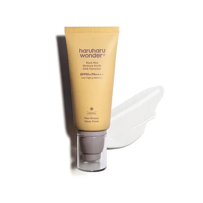 [HARUHARU WONDER] Black Rice Moisture Airyfit Daily Sunscreen SPF 50+ PA++++ 50ml