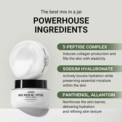 [JUMISO] Snail Mucin 88 + Peptide Facial Cream 100ml