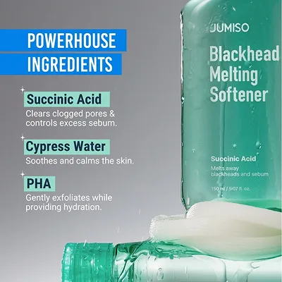 [JUMISO] Blackhead Melting Softner 150ml + Cotton Pad 40pads + Cotton Swab 10ea