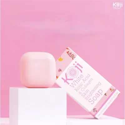 [KOJI WHITE] Kojic Acid & Collagen Skin Brightening Soap — view 3