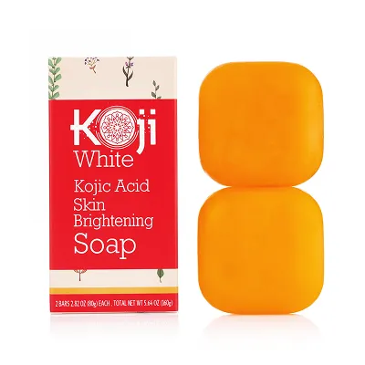 [KOJI WHITE] Kojic Acid Skin Brightening Soap 80g x 2