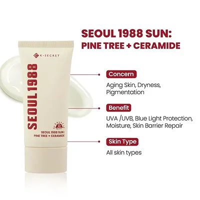[KSECRET] Seoul 1988 Sun Pine Tree and Ceramide 50ml — view 3