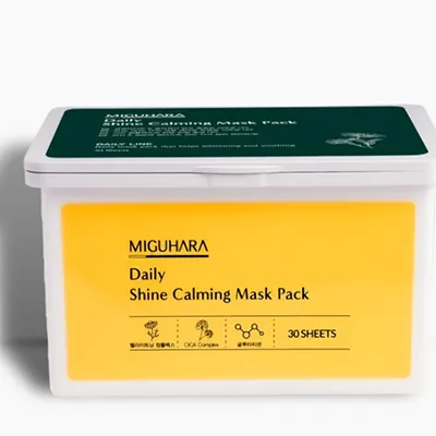 [MIGUHARA] Daily Shine Calming Mask Pack 350g
