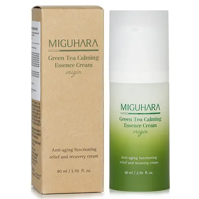 [MIGUHARA] Green Tea Calming Essence Cream Origin 80ML