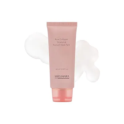[MIGUHARA] Rose Collagen Wrapping Peel-off Mask Pack  60ML