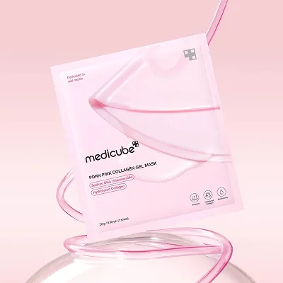[MEDICUBE] PDRN Pink Collagen Gel Mask 1EA