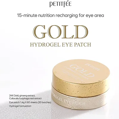 [PETITFEE] Gold Hydrogel Eye Patch 60ea