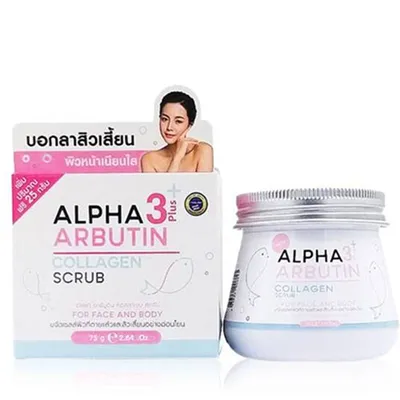 [PRECIOUS SKIN] Alpha Arbutin Collagen Scrub 75g