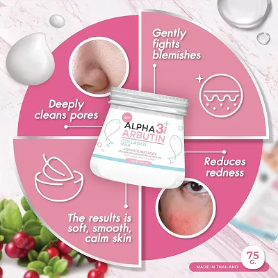 [PRECIOUS SKIN] Alpha Arbutin Collagen Scrub 75g