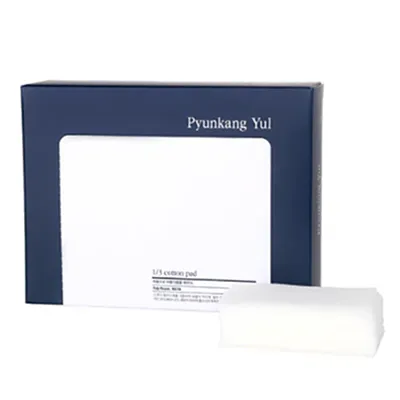 [PYUNKANG] 1/3 cotton pad 160ea (Pulp-Rayon)     — view 3
