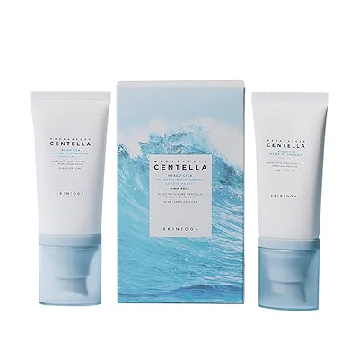 [SKIN1004] Madagascar Centella Hyalu-Cica Water-Fit Sun Serum Twin Pack (50ml*2)