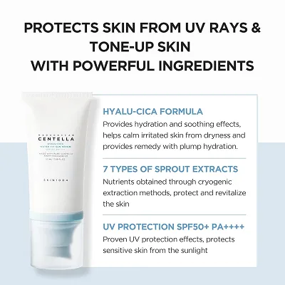 [SKIN1004] Madagascar Centella Hyalu-Cica Water-Fit Sun Serum Twin Pack (50ml*2)