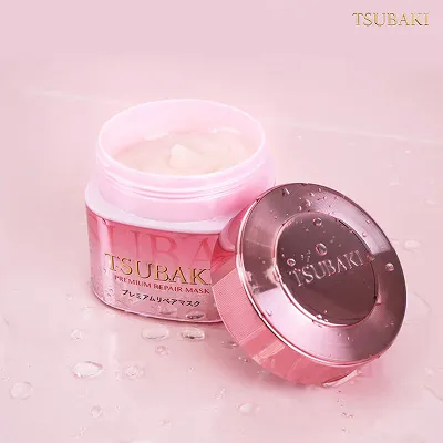 [SHISEIDO] Tsubaki Premium Repair Mask Pink Camellia 180g
