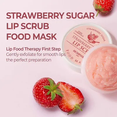 [SKINFOOD] Strawberry Sugar Lip Scrub 21ml — view 3