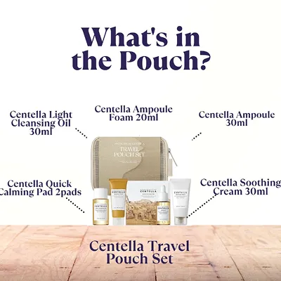 [SKIN1004] Madagascar Centella Travel Pouch Set