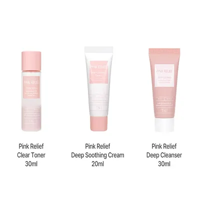 [TOO COOL FOR SCHOOL] Pink Relief Starter Kit