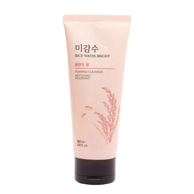 [THE FACE SHOP] Rice Water Bright Foaming Cleanser – 100ml