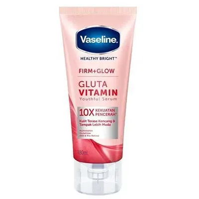 [VASELINE] Healthy Bright Firm + Glow Gluta Vitamin Youthful Serum 180ml
