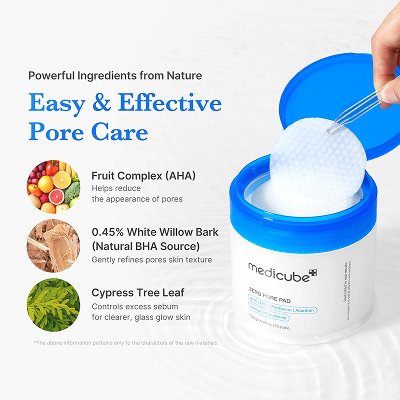 [MEDICUBE] Zero Pore Pad 2.0 (70 pads)