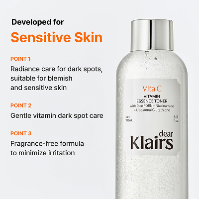 [DEAR KLAIRS] Vitamin Essence Toner Mini 30ml
