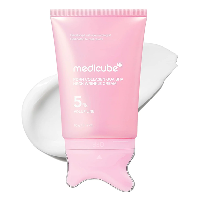 [MEDICUBE] PDRN Collagen Gua Sha Neck Wrinkle Cream