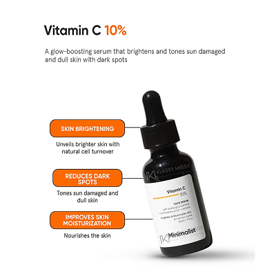 [MINIMALIST] Vitamin C 10% Face Serum 30ml — view 2