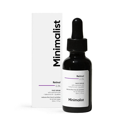 [MINIMALIST] Retinol 0.3% + Coenzyme Q10 Face Serum 30ml