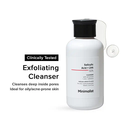 [MINIMALIST] Salicylic Acid + LHA 2% Face Cleanser 250ml