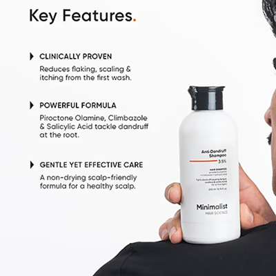 [MINIMALIST] Anti-Dandruff Shampoo 3.5% 200ml — view 2