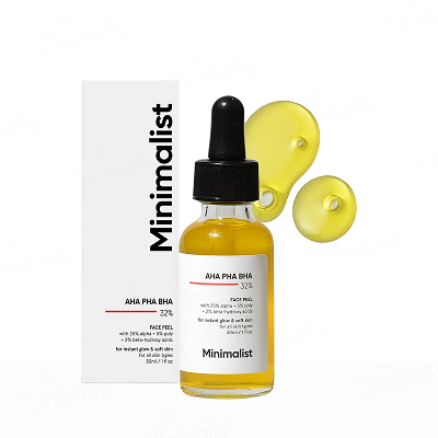 [MINIMALIST] AHA BHA 10% Face Exfoliator 30ml