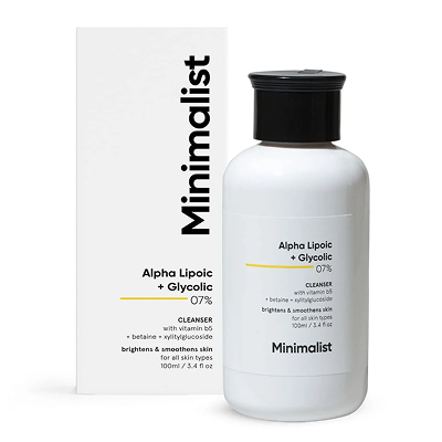 [MINIMALIST] Alpha Lipoic + Glycolic 7% Cleanser 100ml